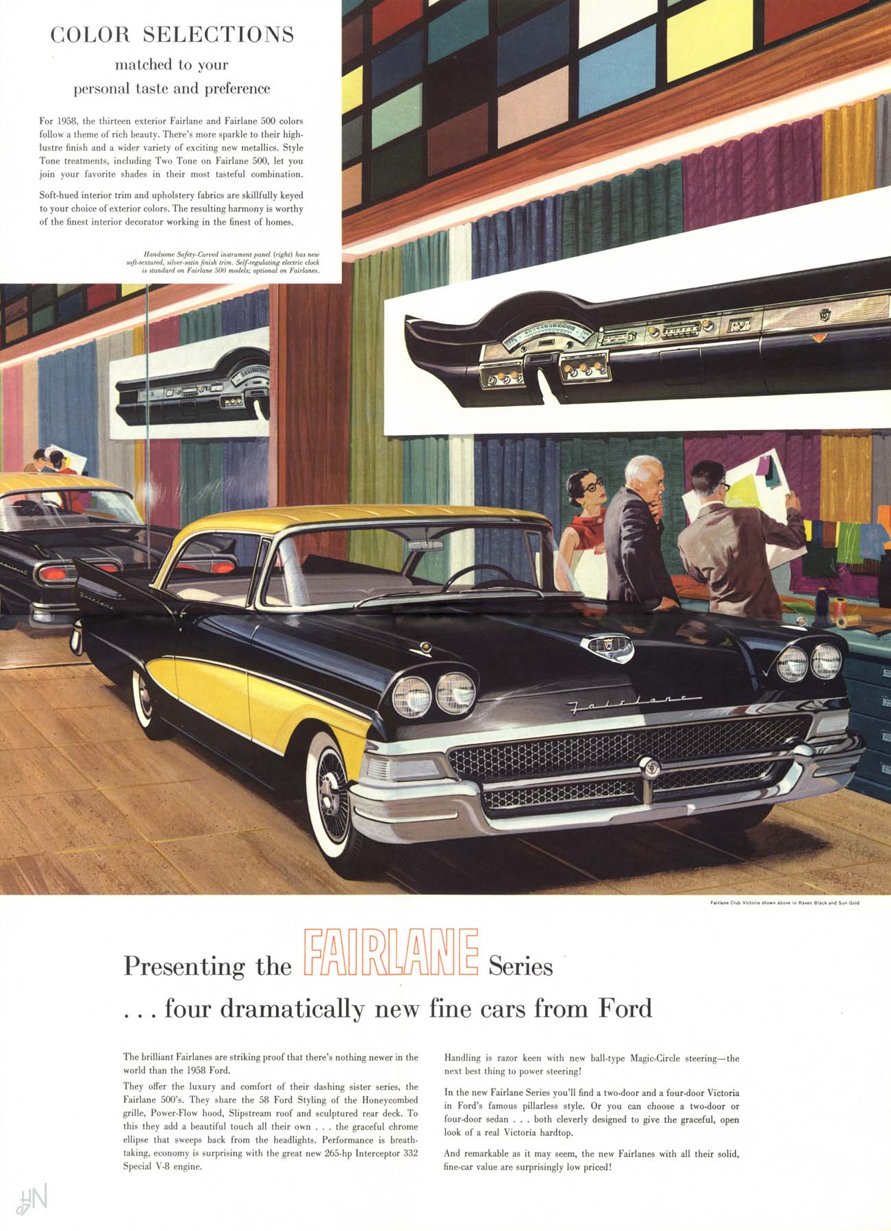 1958 Ford Fairlane Brochure Page 12